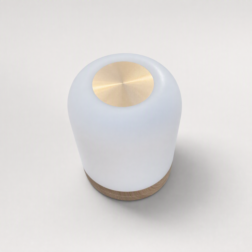 Driftback bedside lamp on a nightstand